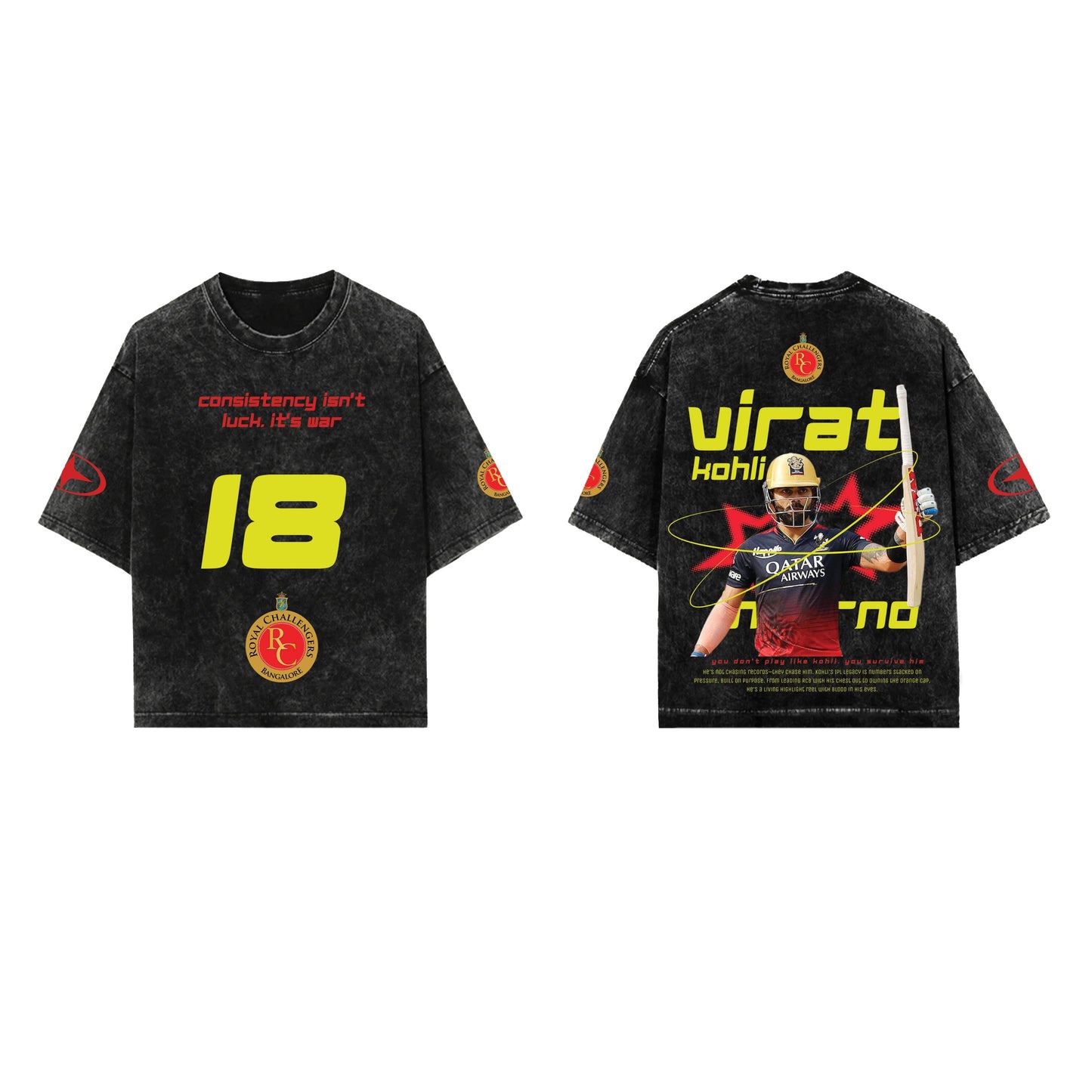 Virat Kohli Designed Oversized T-shirt