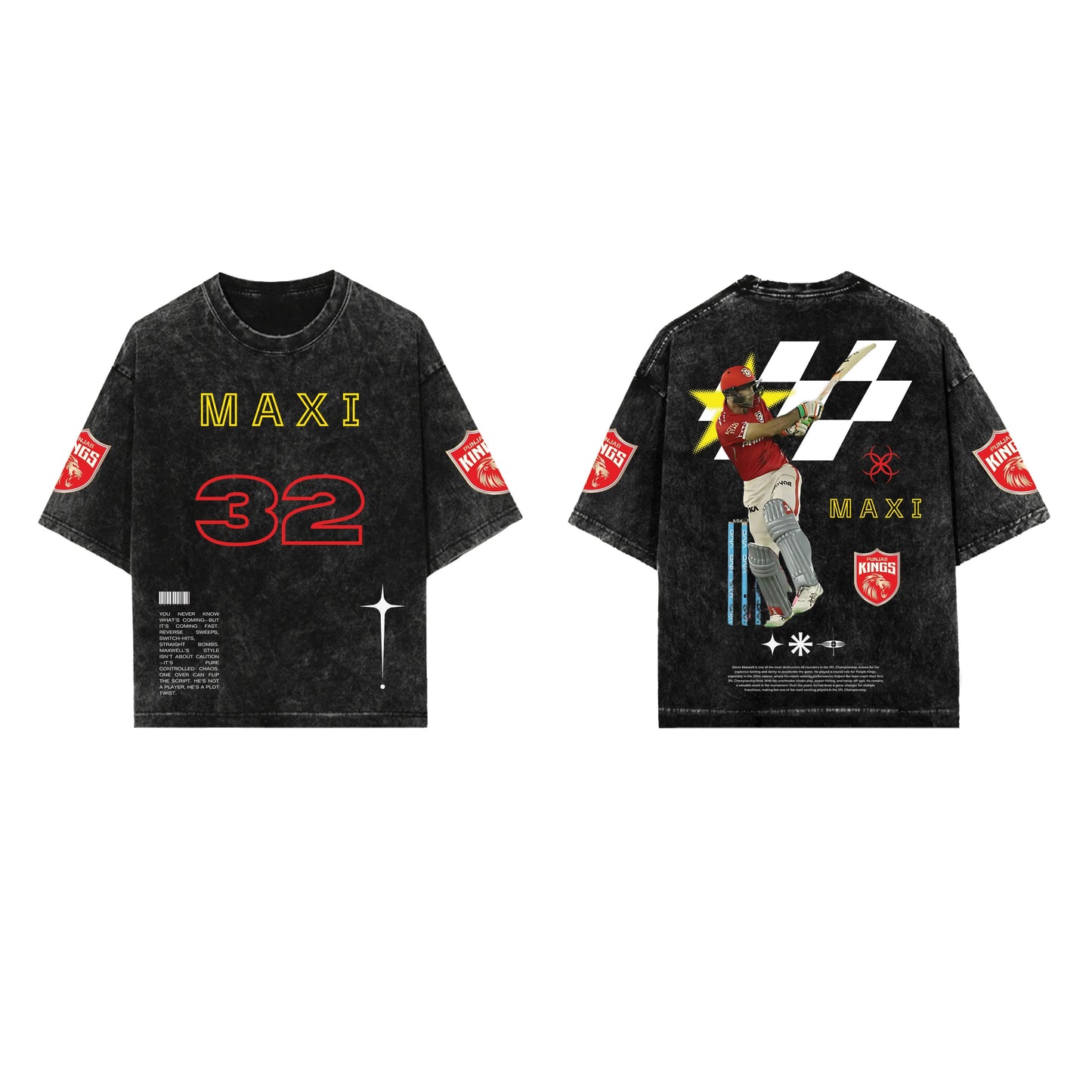 Maxwell Designed Oversized T-shirt