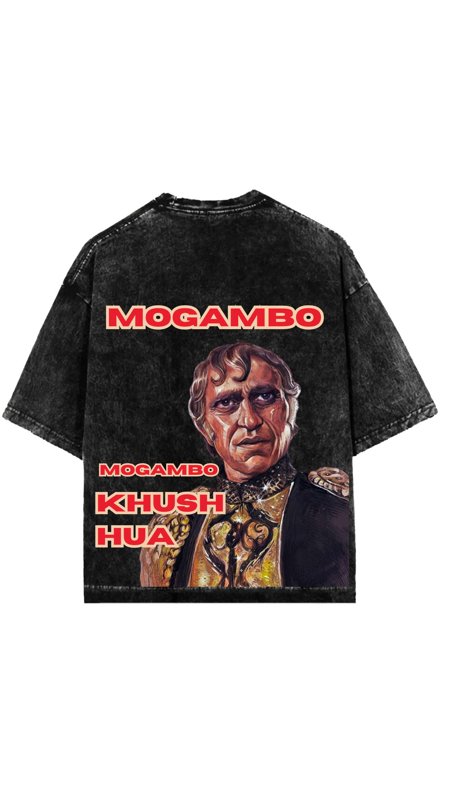 Mogambo Designed Vintage Oversized T-shirt