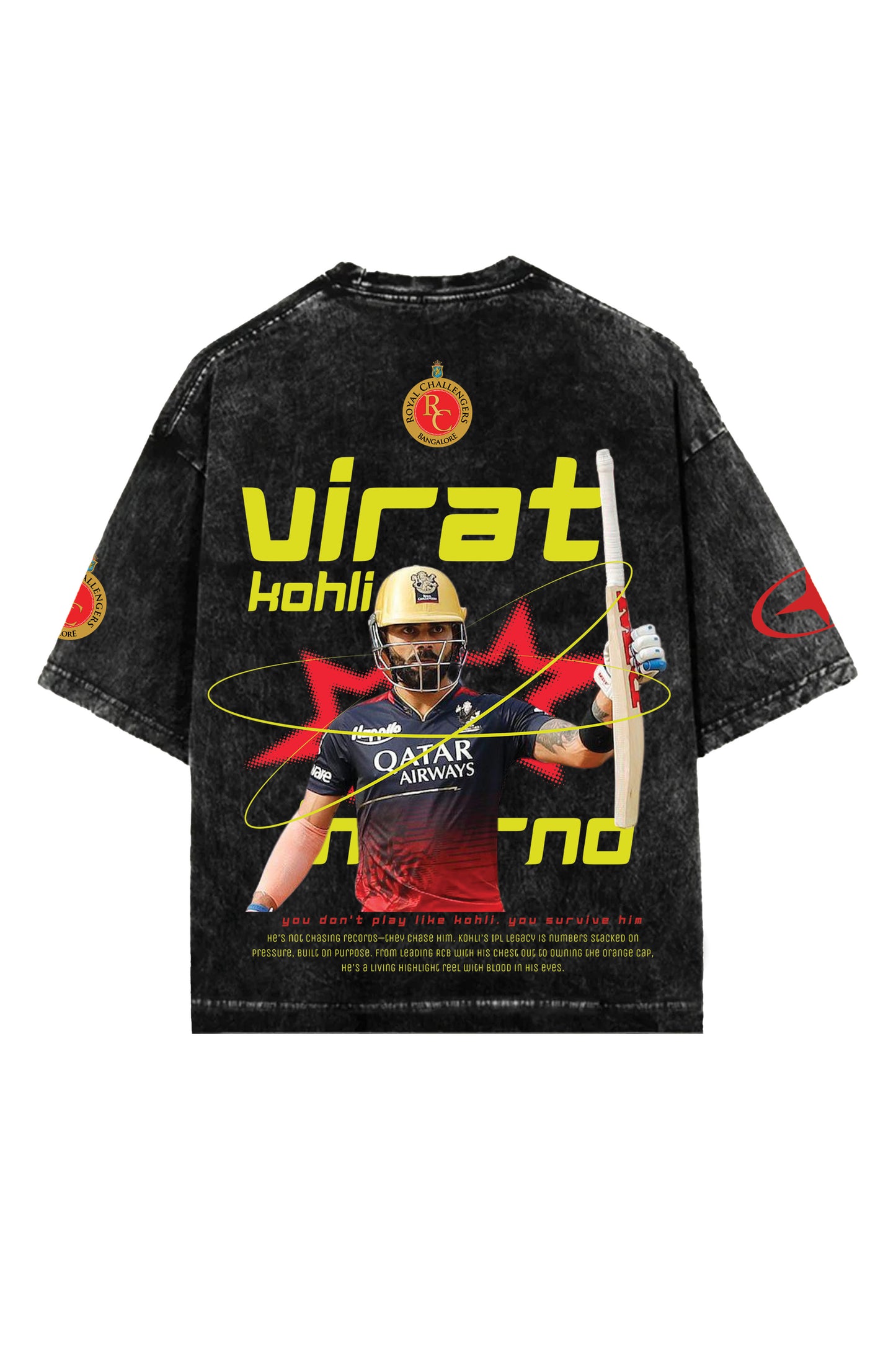 Virat Kohli Designed Oversized T-shirt