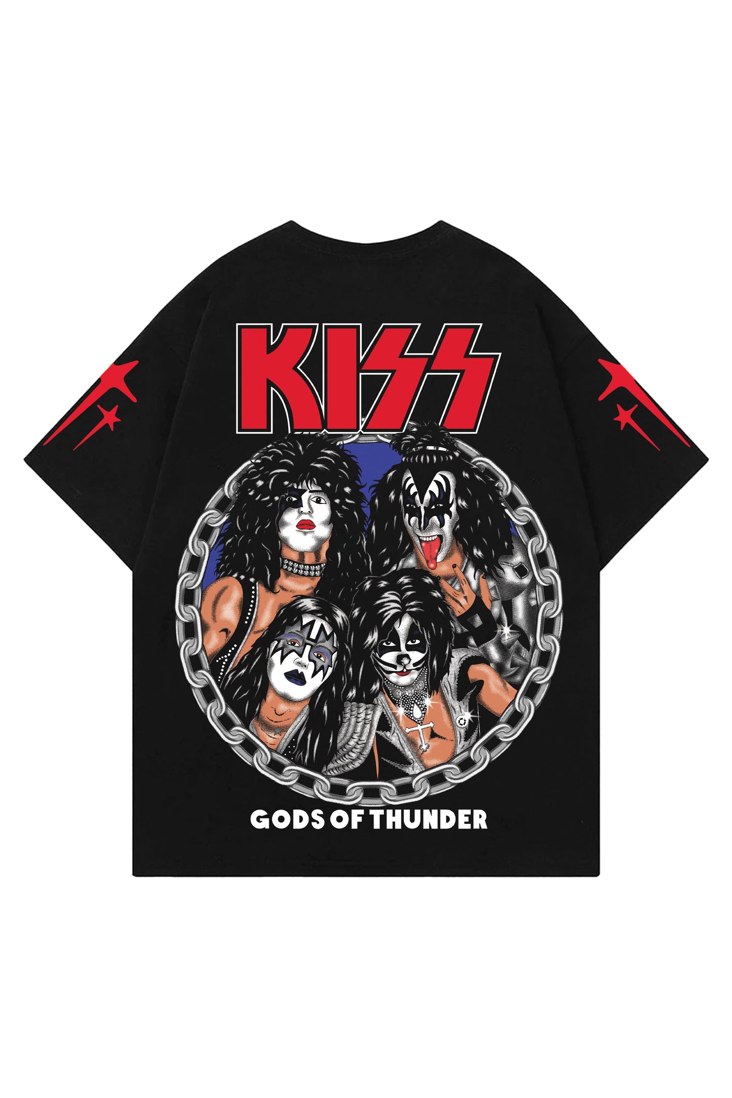 Kiss Designed Oversized T-shirt