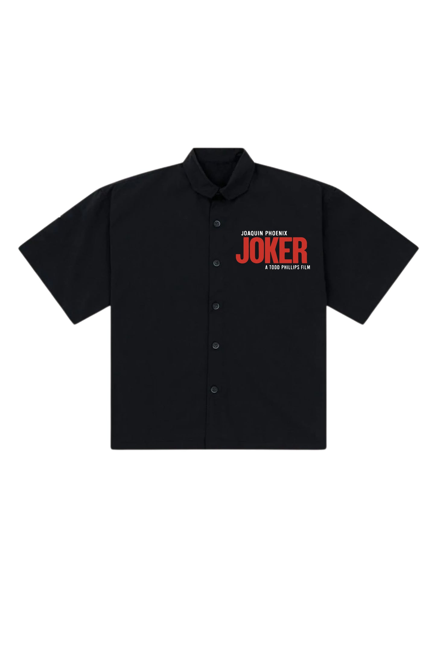 Joker Designed Oversized Half Shirt