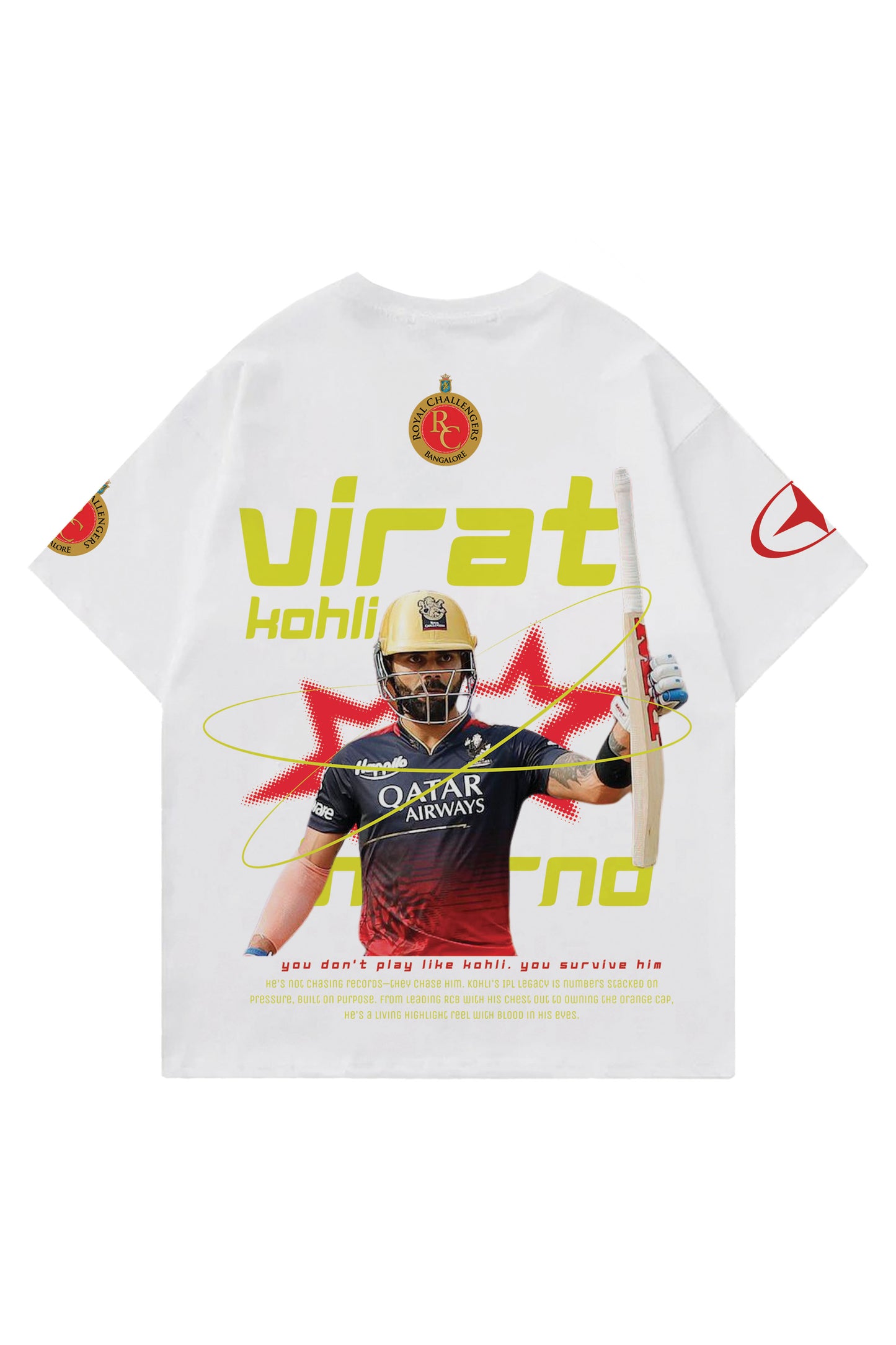 Virat Kohli Designed Oversized T-shirt
