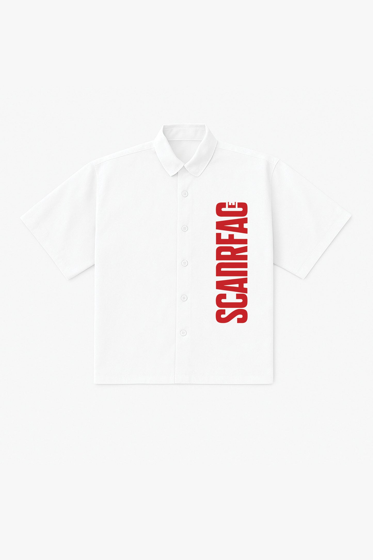 Scarfare Designed Oversized Half Shirt