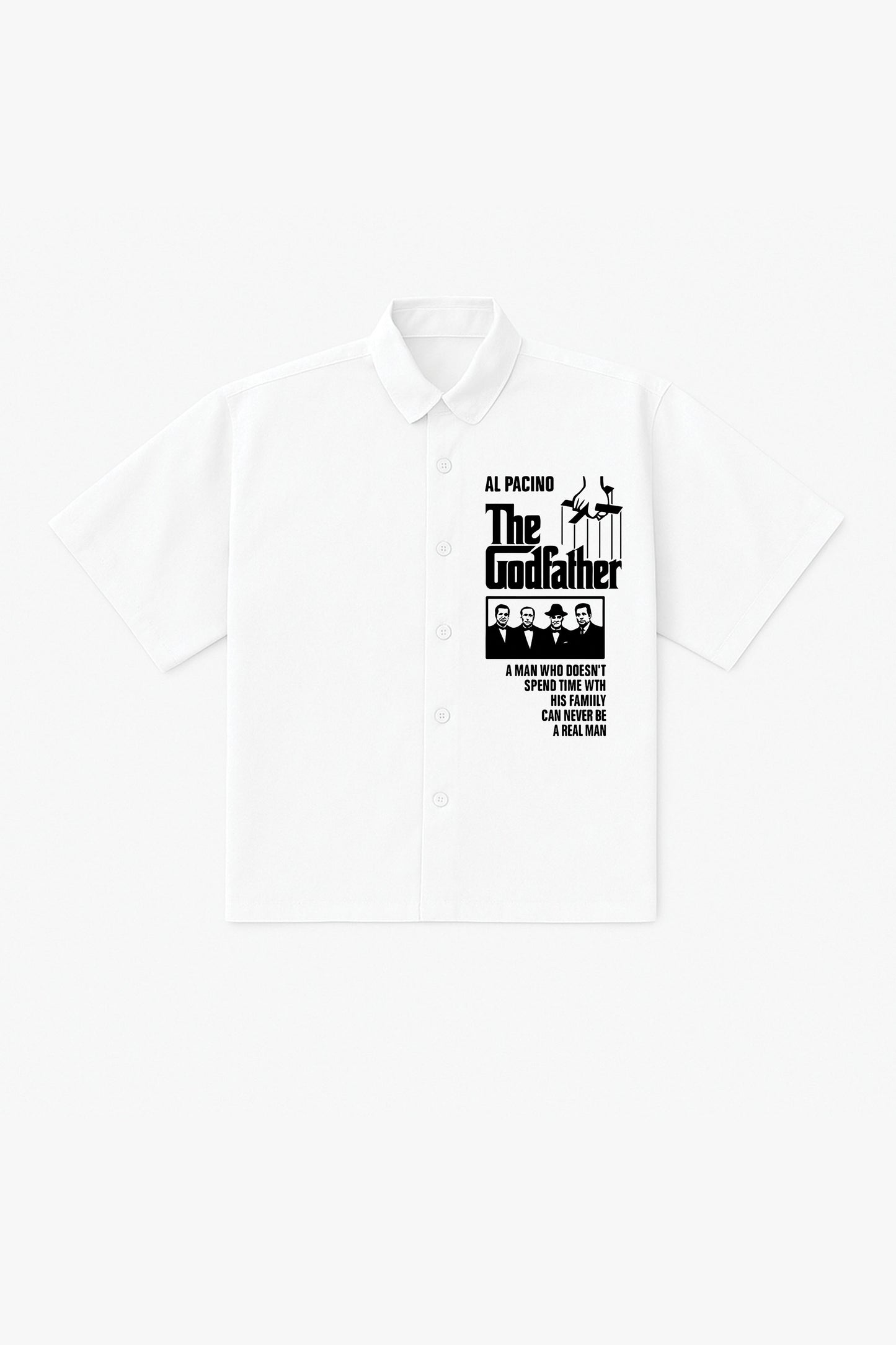 The Godfather Designed Oversized Shirt
