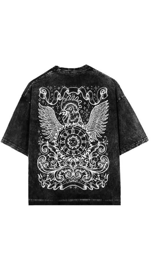 Abandoned Fairy Designed Vintage Oversized T-shirt