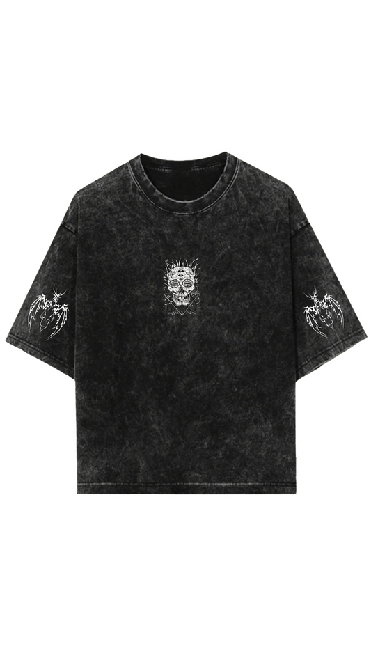 Reality Inside Hand Made Art Vintage Oversized T-shirt