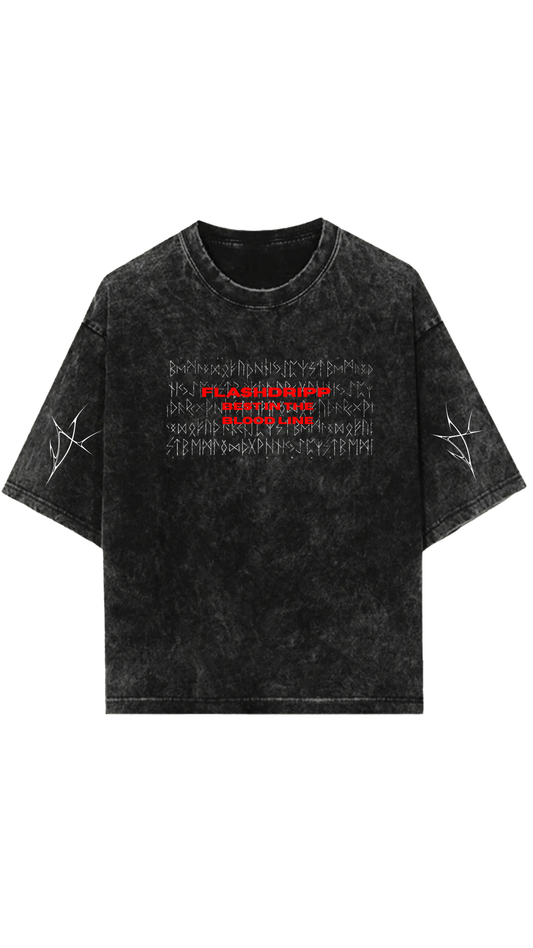 Best In The Bloodline Designed Vintage Oversized T-shirt