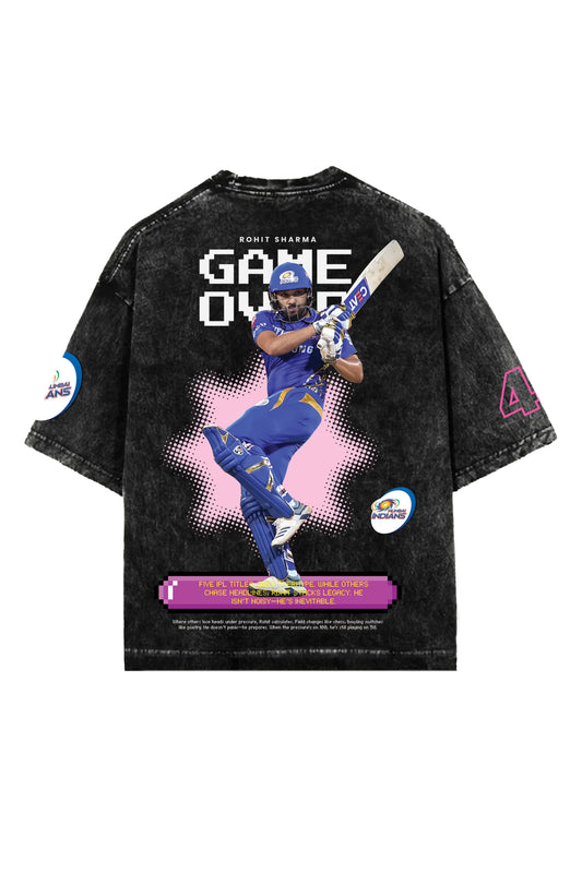Rohit Sharma Designed Oversized T-shirt