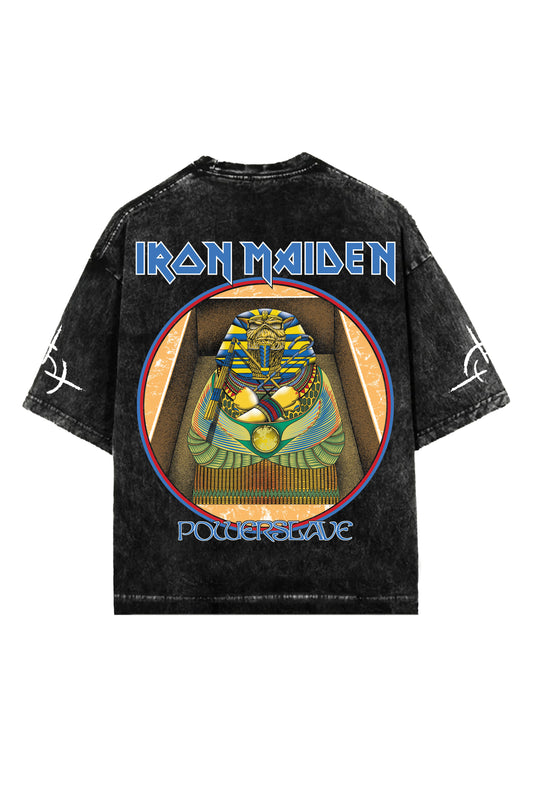 Iron Maiden Designed Oversized T-shirt
