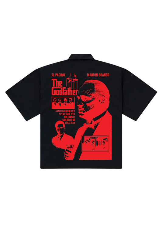 The Godfather Designed Oversized Shirt